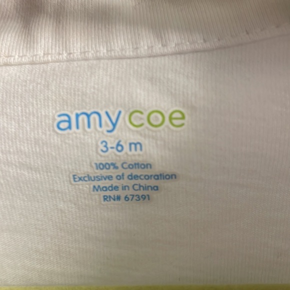 Amy Coe Distressed Punk Rocker Onesie & Jeans. Size 3-6M. EUC - Picture 6 of 7